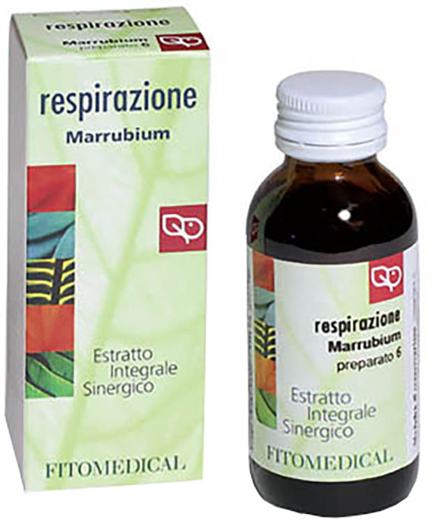 MARRUBIUM RESPIRAZIONE ESTRATTO INTEGRALE SINERGICO 60 ML PREPARATO 6 - Pharmaleader