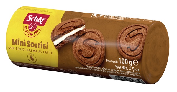 SCHAR MINI SORRISI CON CREMA AL LATTE 100 G - Pharmaleader