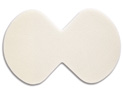SCHIUMA DI POLIURETANO ASSORBENTE CON STRATO DI CONTATTO IN SILICONE MORBIDO CONFORMATA PER TALLONE MEPILEX HEEL 13X20CM 5 PEZZI - Pharmaleader