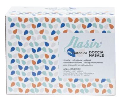 SOLUZIONE FISIOLOGICA ISOTONICA STERILE NASIR IN SCATOLA CON10 SACCHE VERSIONE LUER LOCK DA 250ML - Pharmaleader