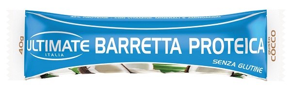 ULTIMATE BARRETTA PROTEICA COCCO 40 G 1 PEZZO - Pharmaleader