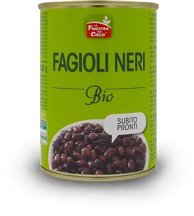 FAGIOLI NERI PRONTI BIO 400 G - Pharmaleader