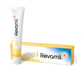 GEL A BASE DI MIELE STANDARDIZZATO E IRRADIATO A RAGGI GAMMA REVAMIL GEL PER GESTIONE ULCERE E INFEZIONI TUBO 18 G - Pharmaleader