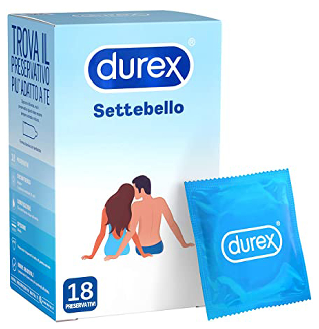 PROFILATTICO DUREX SETTEBELLO CLASSICO 18 PEZZI - Pharmaleader