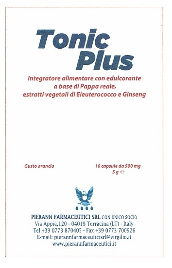 TONIC PLUS ARANCIA 10 CAPSULE - Pharmaleader