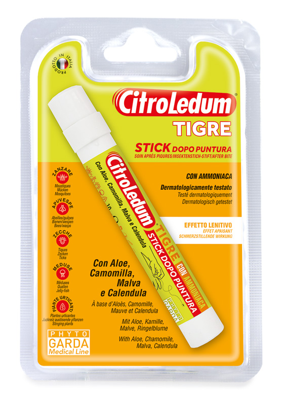 CITROLEDUM TIGRE STICK CON AMMONIACA 10 ML - Pharmaleader