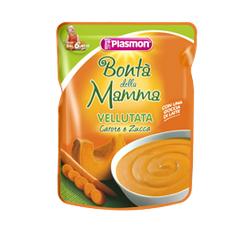 PLASMON POUCHES VELLUTATA DI CAROTE E ZUCCA 180 G - Pharmaleader