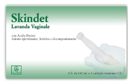 SKINDET LAVANDA VAGINALE 4 FLACONI 140 ML + 4 CANNULE MONOUSO IN BLISTER - Pharmaleader