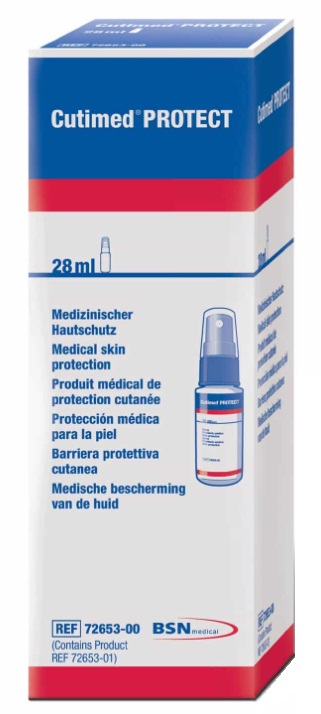 BARRIERA PROTETTIVA CUTANEA CUTIMED PROTECT FILM SPRAY 28 ML PER CUTE INTEGRA - Pharmaleader