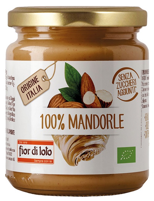 FIOR DI LOTO CREMA 100% DI MANDORLE TOSTATE - Pharmaleader