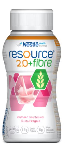 RESOURCE 2,0 + FIBRE FRAGOLA 200 ML - Pharmaleader