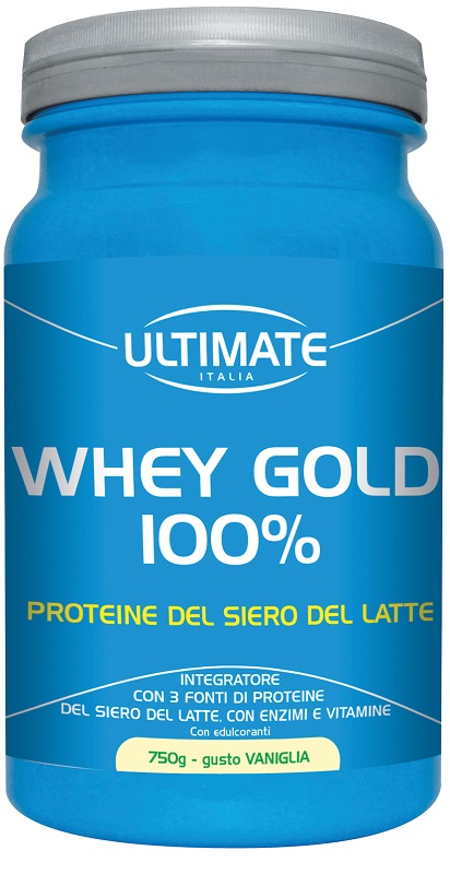 ULTIMATE WHEY GOLD 100 % VANIGLIA 750 G - Pharmaleader