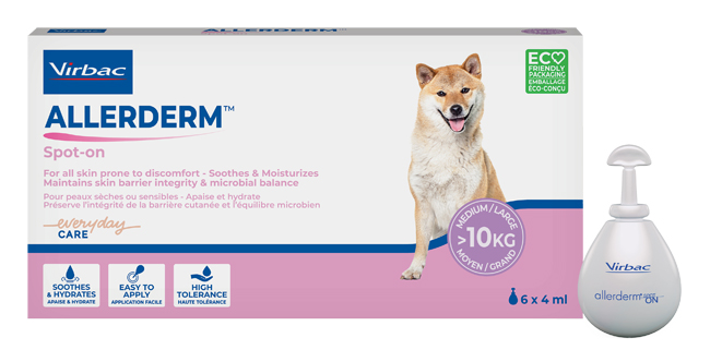 ALLERDERM SPOT ON CANI SUPERIORI A 10 KG 6 PIPETTE 4 ML - Pharmaleader