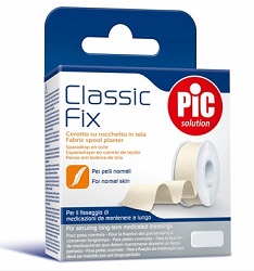 CEROTTO IN ROCCHETTO CLASSIC FIX WHITE 2,5X500 CM FUSTELLA - Pharmaleader