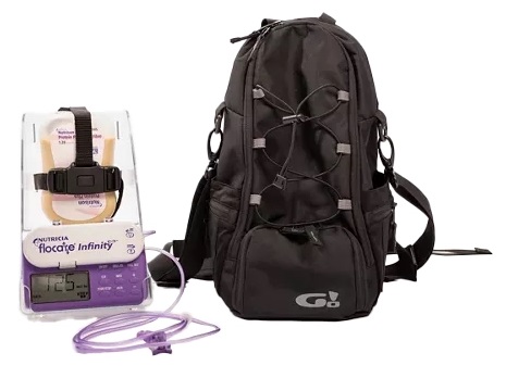 ZAINO PER ADULTI PER NUTRIPOMPA INFINITY CON STRUTTURA RIGIDA INTERNA - Pharmaleader