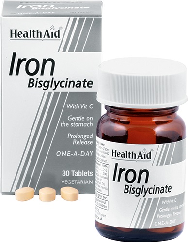 FERRO BISGLICINATO IRON BYSGLICINATE 30 COMPRESSE - Pharmaleader