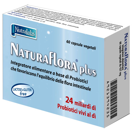 NATURAFLORA PLUS 60 CAPSULE VEGETALI - Pharmaleader