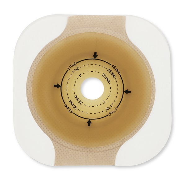 PLACCA CONFORM 2 FORMAFLEX CON ADESIVO BARRIERA PROTETTIVA A SPESSORE DIFFERENZIATO RILIEVI CIRCOLARI FILM DI SUPPORTO ANELASTICO FLANGIA FLOTTANTE 70 MM 5 PEZZI - Pharmaleader