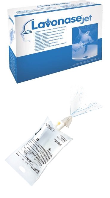 IRRIGATORE NASALE LAVONASE CON SOLUZIONE FISIOLOGICA 6 PEZZI - Pharmaleader