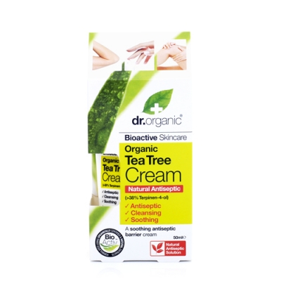DR ORGANIC TEA TREE ANTISEPTIC CREAM CREMA 50 ML - Pharmaleader