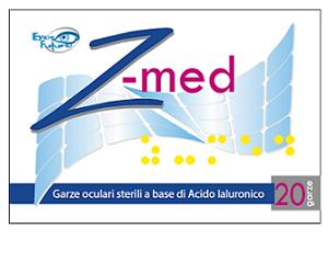 GARZA OCULARE Z MED MEDICATA CON ACIDO IALURONICO STERILE 20 BUSTE - Pharmaleader