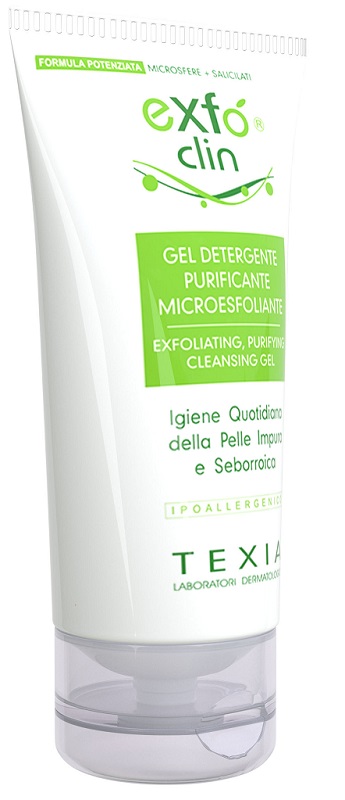 EXFO CLIN GEL DETERGENTE PURIFICANTE MICROESFOLIANTE 150 ML - Pharmaleader