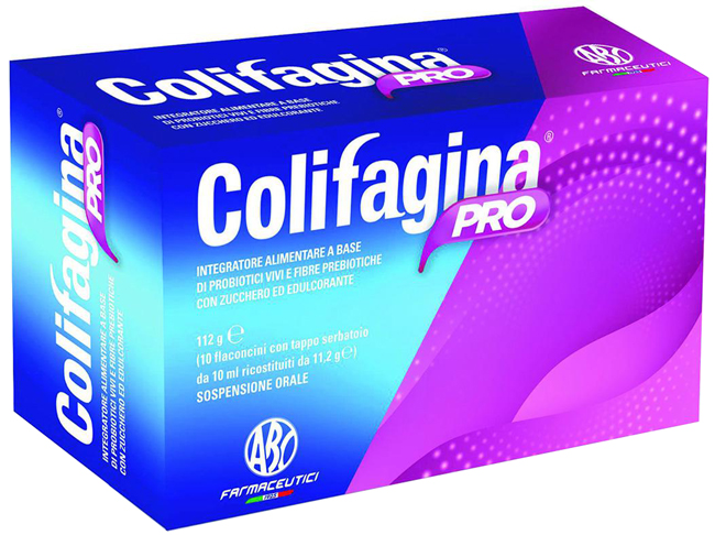 COLIFAGINA PRO 10 FLACONCINI TAPPO SERBATOIO - Pharmaleader