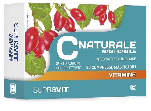 SUPRAVIT C NATURALE 30 COMPRESSE MASTICABILI - Pharmaleader