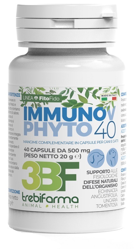 IMMUNOV CAPSULE 40 CAPSULE BARATTOLO 20 G - Pharmaleader