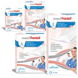 MEDICAZIONE POST OPERATORIA MEDIPRESTERIL DELICATA TNT 10X25CM 3 PEZZI - Pharmaleader
