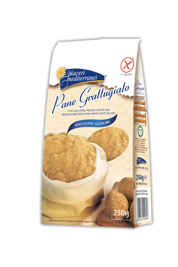 PIACERI MEDITERRANEI PANE GRATTUGIATO SENZA GLUTINE 250 G - Pharmaleader