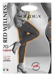 RED WELLNESS 70 LEGGINS NERO 3ML - Pharmaleader