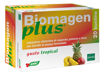 BIOMAGEN PLUS TROPICAL 20 BUSTE ASTUCCIO 100 G - Pharmaleader