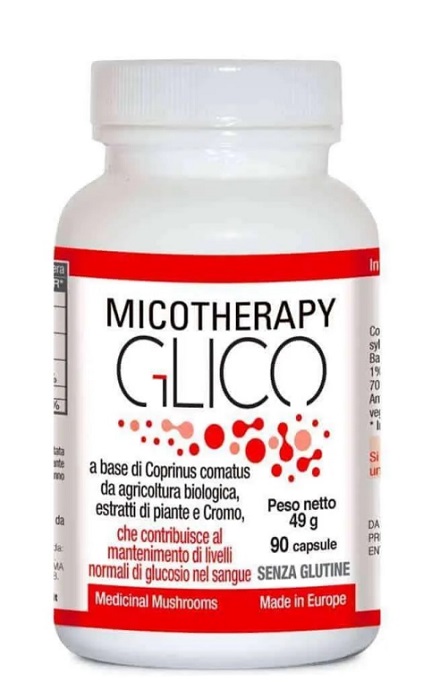 MICOTHERAPY GLICO 90 CAPSULE VEGETALI - Pharmaleader