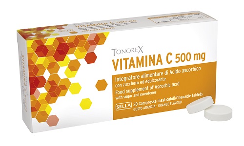 TONOREX VITAMINA C 500 MG 20 COMPRESSE - Pharmaleader