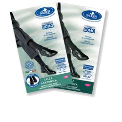 SAUBER CALZA UOMO Q-SKIN 140 DEN COLORE NERO TAGLIA P - Pharmaleader