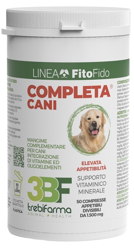 COMPLETA CANI 50 COMPRESSE BARATTOLO 75 G - Pharmaleader
