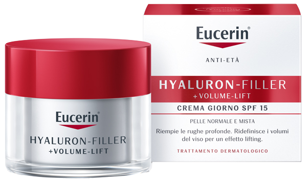 EUCERIN HYALURON FILLER VOLUME GIORNO PELLE NORMALE MISTA 50 ML - Pharmaleader