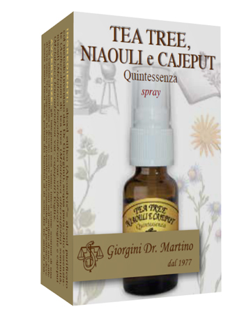 TEA TREE NIAOULI E CAJEPUT QUINTESSENZA SPRAY 15 ML - Pharmaleader