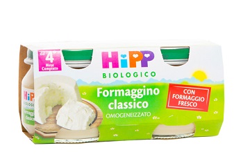 HIPP BIO OMOGENEIZZATO FORMAGGINO CLASSICO 2X80 G - Pharmaleader