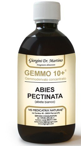 GEMMO 10+ ABETE BIANCO 500 ML LIQUIDO ANALCOLICO - Pharmaleader