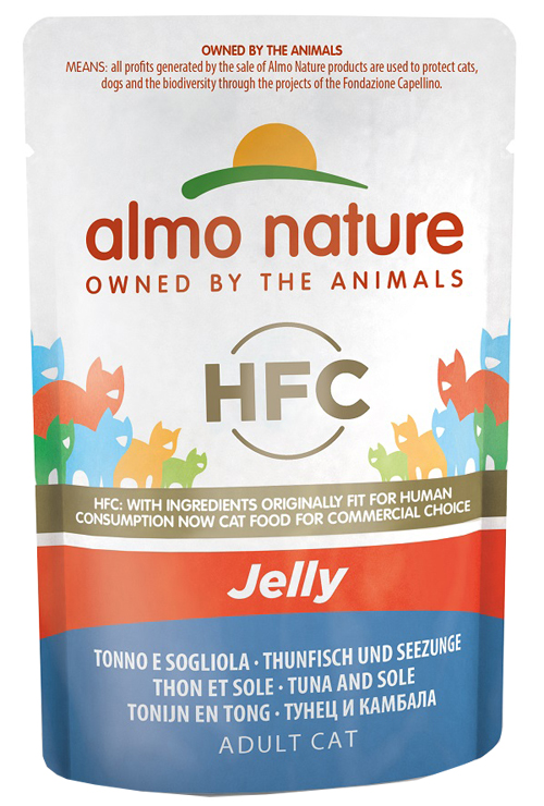 ALMO NATURE CLASSIC JELLY TONNO/SOGLIOLA 55G - Pharmaleader