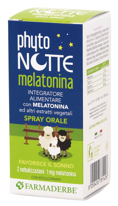 PHYTO NOTTE MELATONINA SPRAY ORALE 30 ML - Pharmaleader