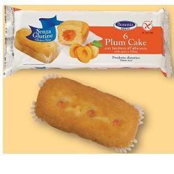 BONONIA PLUMCAKE ALBICOCCA SENZA GLUTINE 6 X 45 G - Pharmaleader