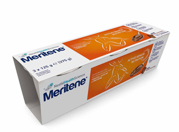MERITENE CREMA CIOCCOLATO 3 VASETTI X 125 G - Pharmaleader