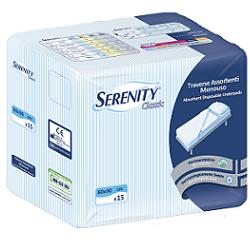 TRAVERSA SALVAMATERASSO PER INCONTINENZA SERENITY CLASSIC ALOE 60X90CM 15 PEZZI FARMABILITY - Pharmaleader