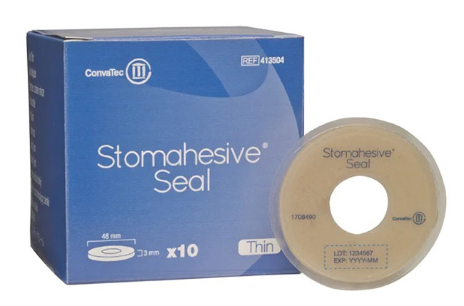 ANELLO STOMIA STOMAHESIVE SEAL FORO APERTURA 18MM DIAMETRO 48MM 10 PEZZI - Pharmaleader