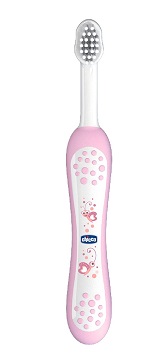 CHICCO SPAZZOLINO PRIMI DENTI DA LATTE ROSA 6-36 MESI - Pharmaleader