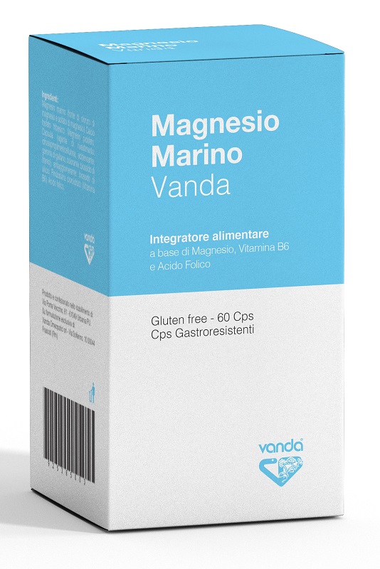 MAGNESIO MARINO VANDA 60 CAPSULE - Pharmaleader