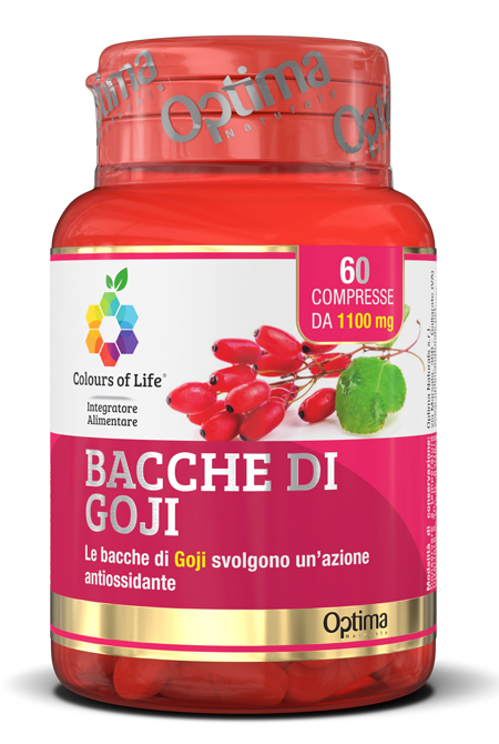 COLOURS OF LIFE BACCHE DI GOJI 60 COMPRESSE 1100 MG - Pharmaleader